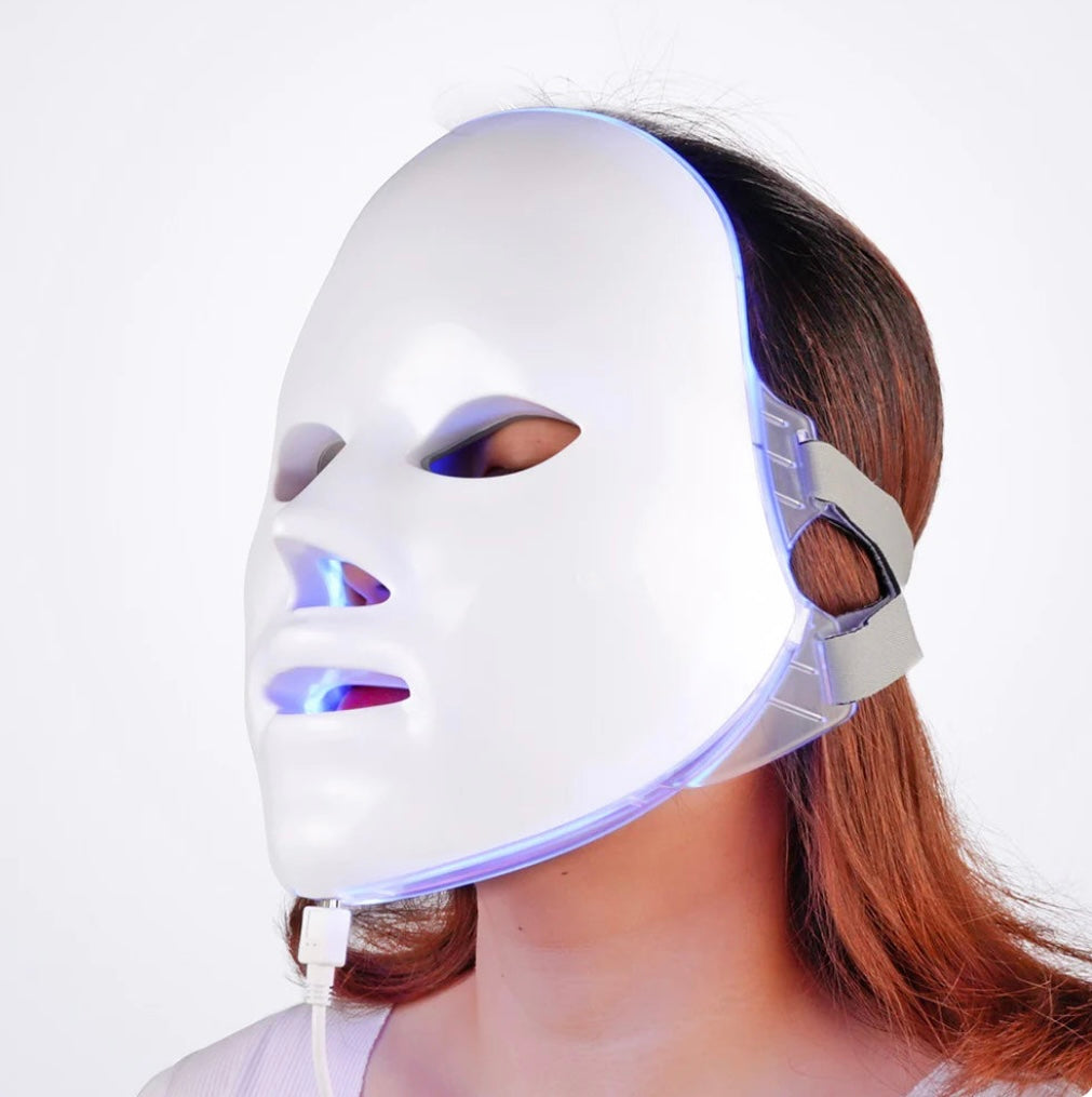 PureGlow™ - LED Photonentherapie Maske - 7 Farben - pureglowsessence.com