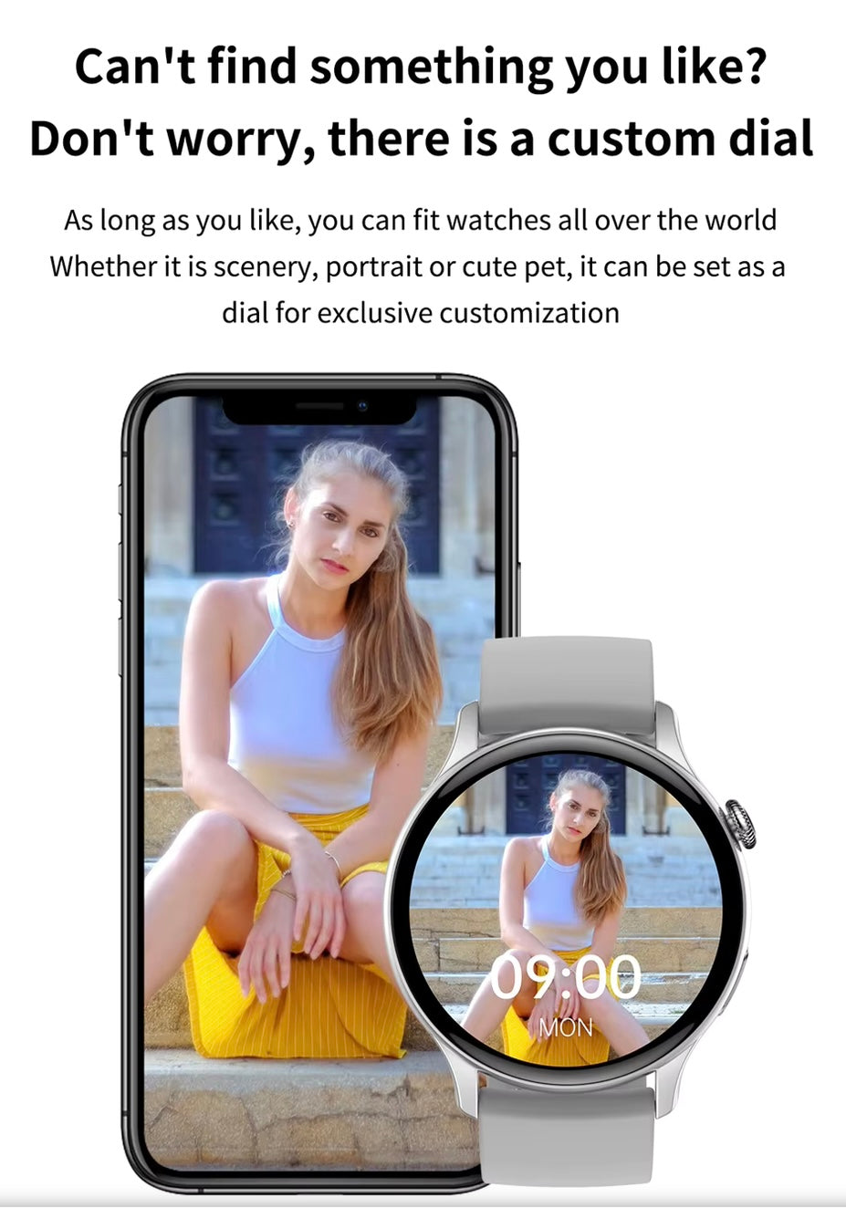 Premium Smartwatch – Elegance Meets Cutting-Edge Technology