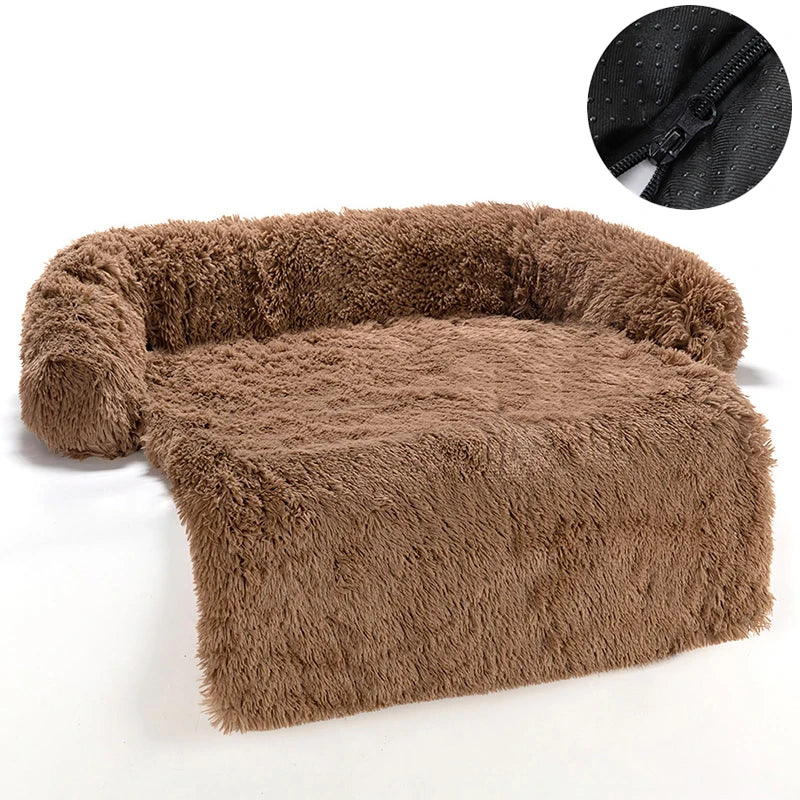 CozyPaws Bolstered Pet Sofa - pureglowsessence.com