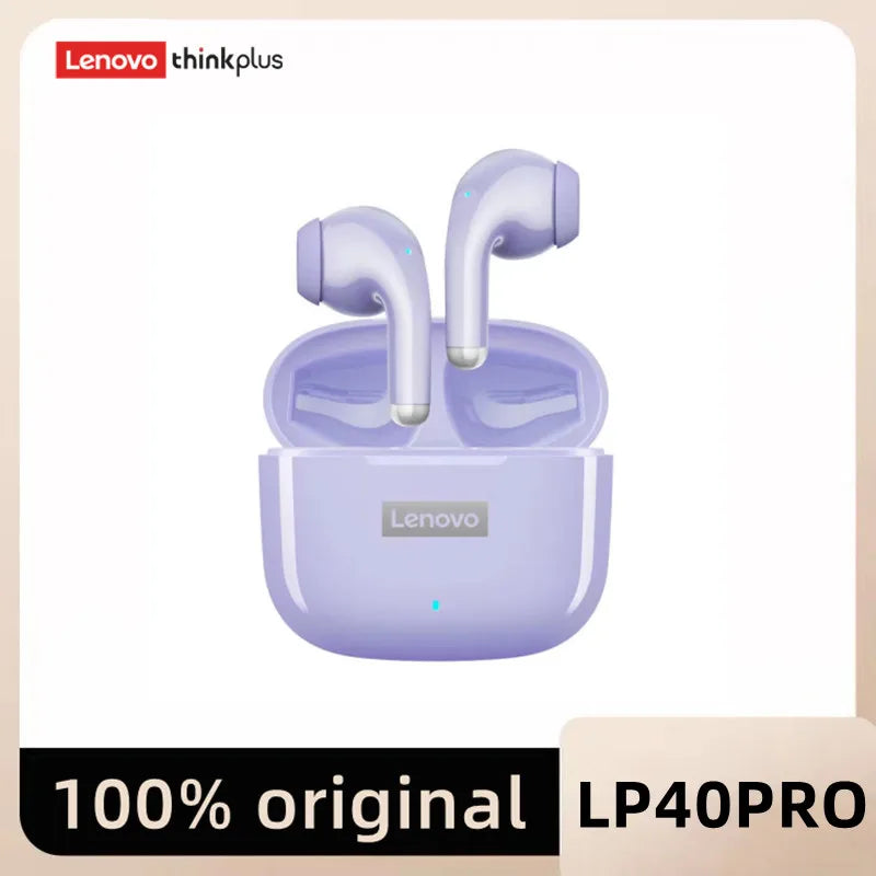 Lenovo LP40 Pro TWS Wireless Bluetooth Earphones - pureglowsessence.com