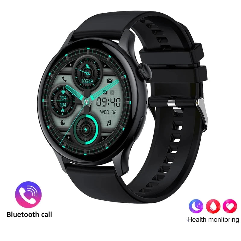 2024 True AMOLED Smart Watch Ladies Screen Always Show Time 466*466 HD Health Tracker Voice Calling Smartwatch Women For Xiaomi - pureglowsessence.com