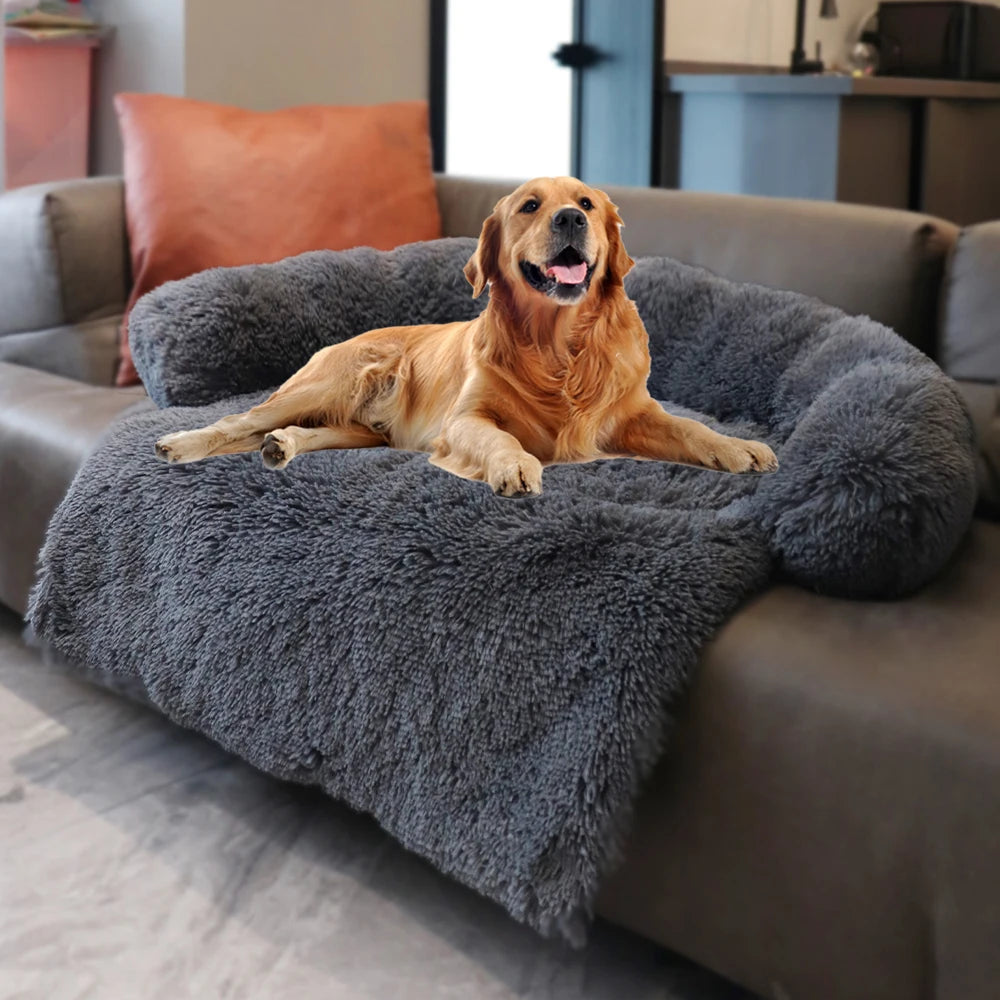 CozyPaws Bolstered Pet Sofa - pureglowsessence.com