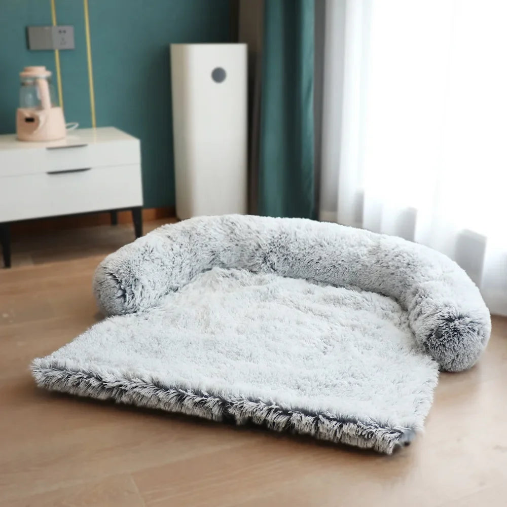 CozyPaws Bolstered Pet Sofa - pureglowsessence.com