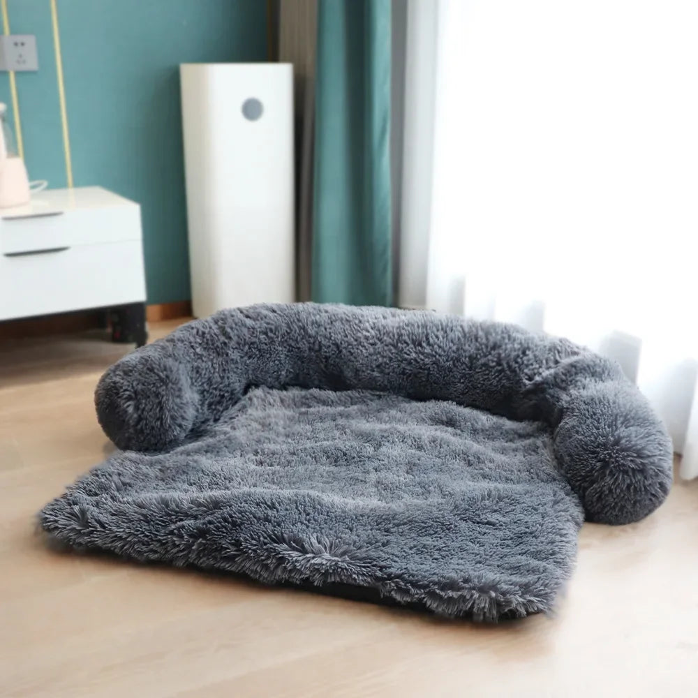 CozyPaws Bolstered Pet Sofa - pureglowsessence.com